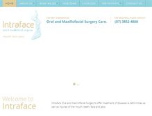 Tablet Screenshot of intraface.com.au
